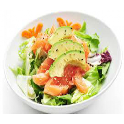 H0 Salade de saumon cru et avocat